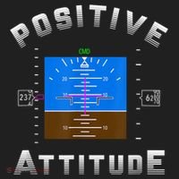 Positive Attitude Aviation Pilot Primary Flight Display Modern Backpack thumb 2