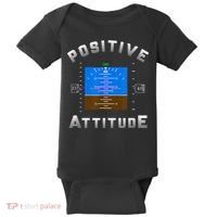 Positive Attitude Aviation Pilot Primary Flight Display Baby Bodysuit thumb 0