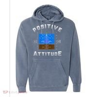 Positive Attitude Aviation Pilot Primary Flight Display Comfort Colors Garment-Dyed Hooded Sweatshirt thumb 0