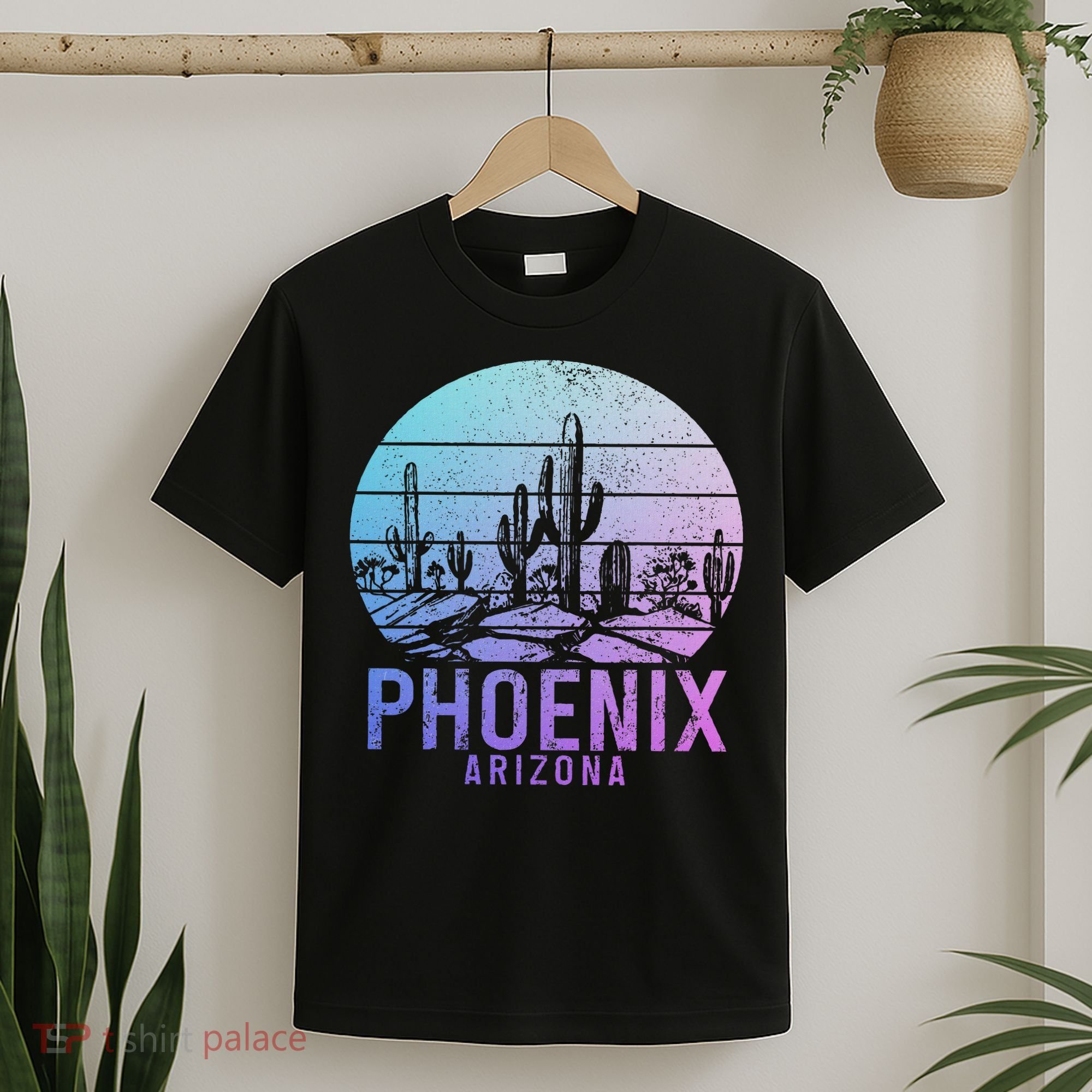 Phoenix Arizona Az Cactus Souvenir Pride Vintage T-Shirt