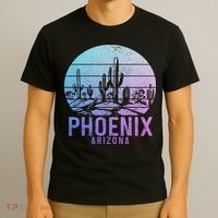 Phoenix Arizona Az Cactus Souvenir Pride Vintage T-Shirt thumb 3