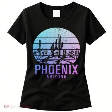 Phoenix Arizona Az Cactus Souvenir Pride Vintage Women's T-Shirt