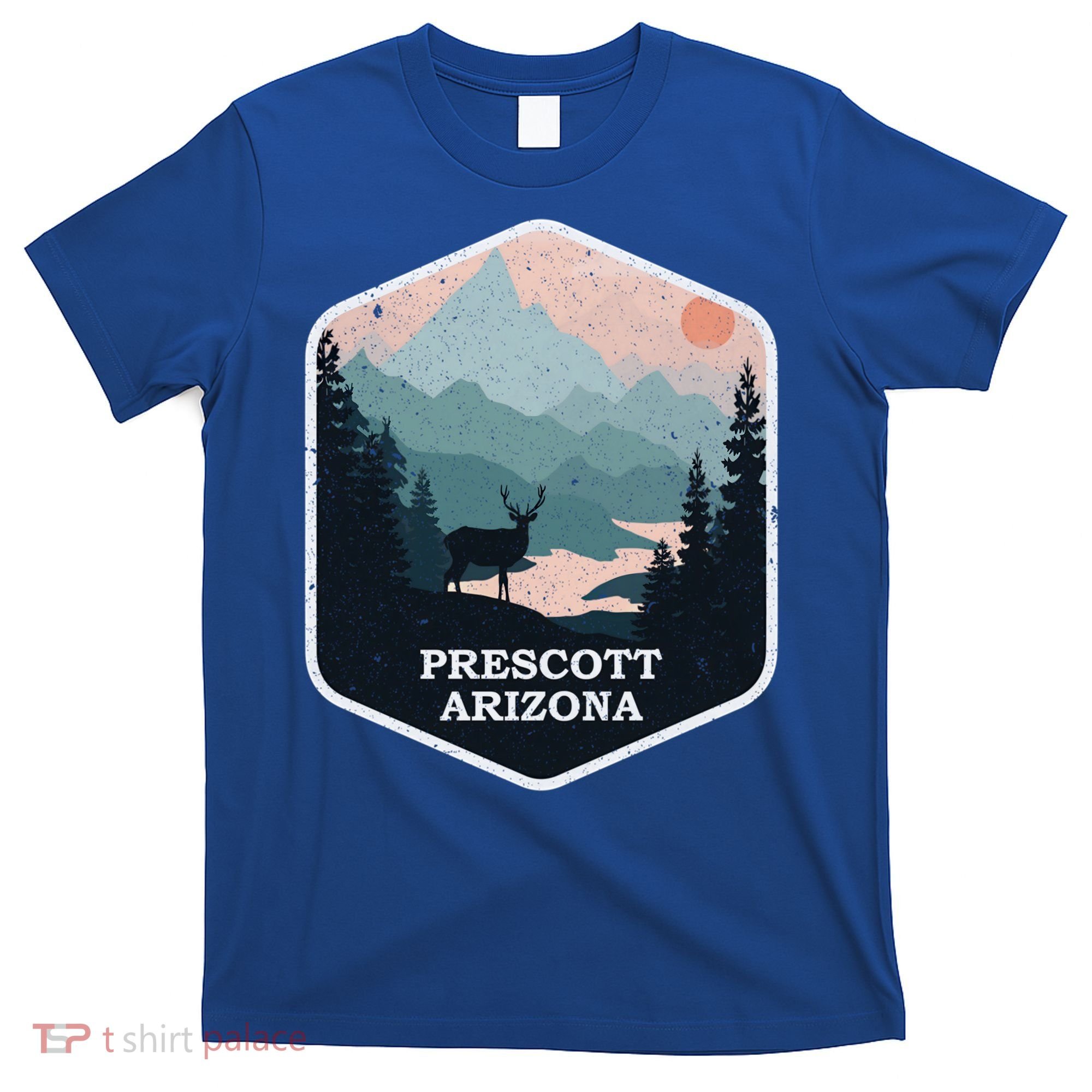 Prescott Arizona Az Vintage Mountains Hiking Souvenir Funny Gift T-Shirt
