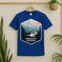 Prescott Arizona Az Vintage Mountains Hiking Souvenir Funny Gift T-Shirt thumb 2