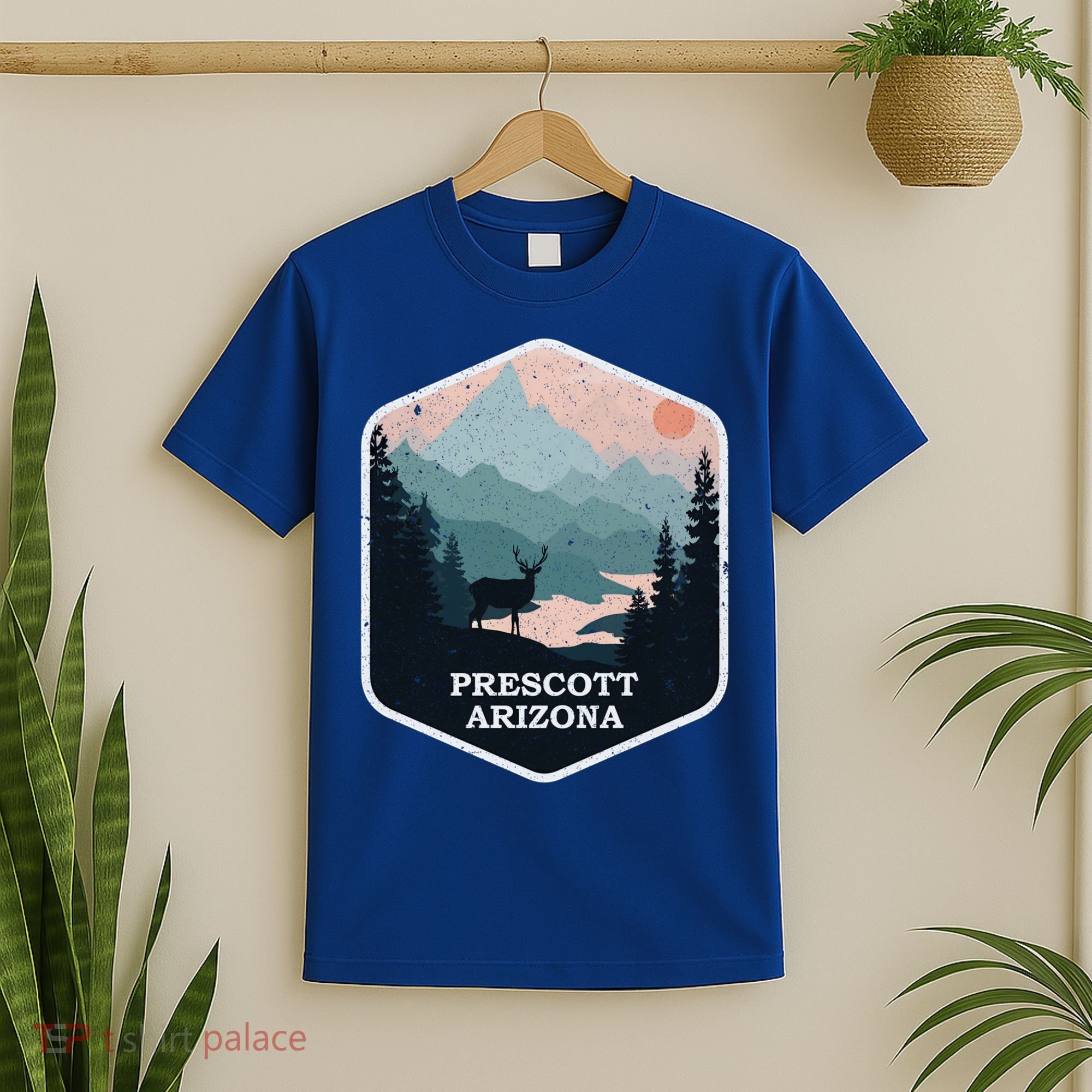 Prescott Arizona Az Vintage Mountains Hiking Souvenir Funny Gift T-Shirt