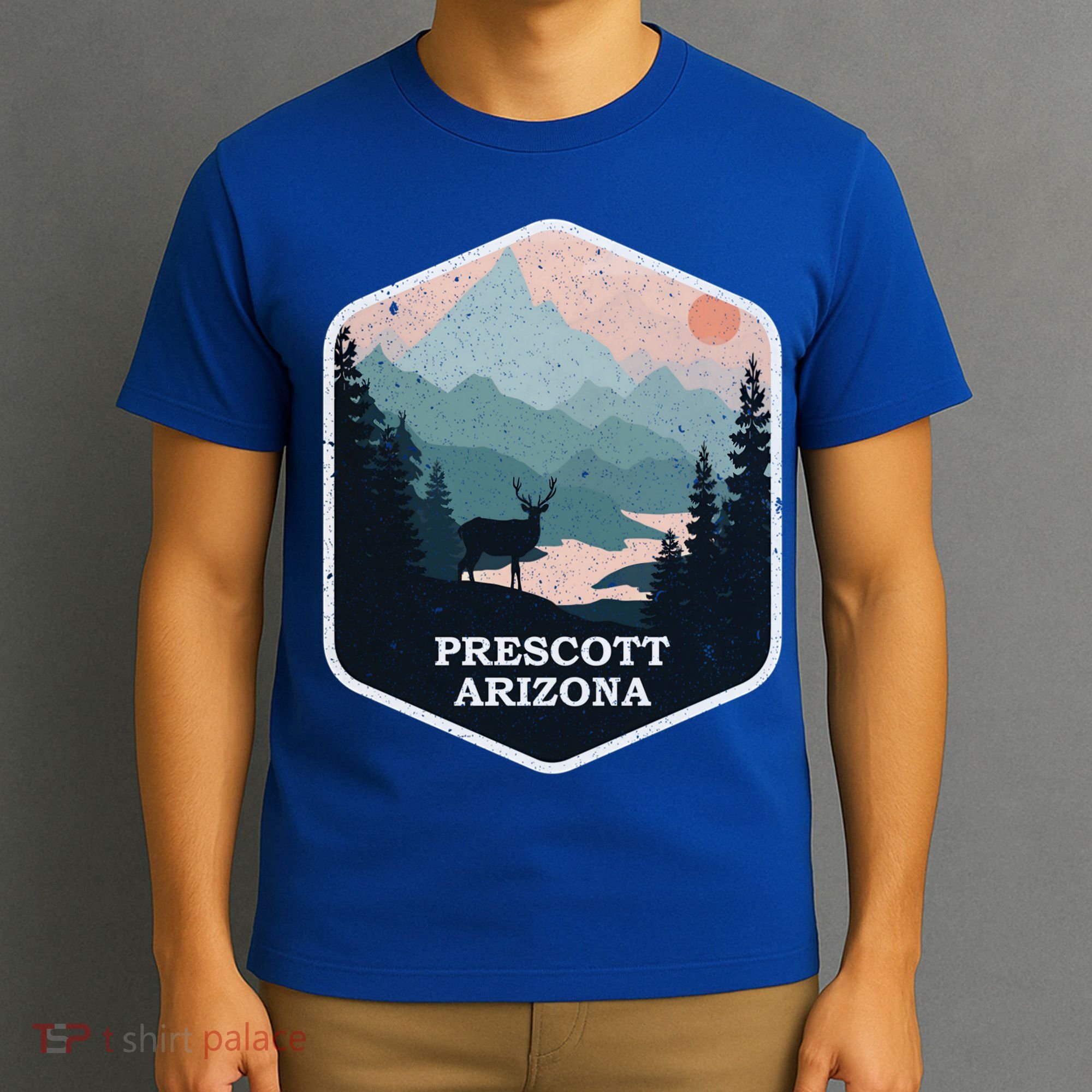 Prescott Arizona Az Vintage Mountains Hiking Souvenir Funny Gift T-Shirt
