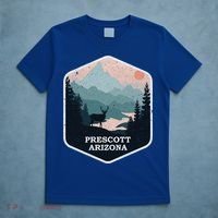 Prescott Arizona Az Vintage Mountains Hiking Souvenir Funny Gift T-Shirt thumb 5