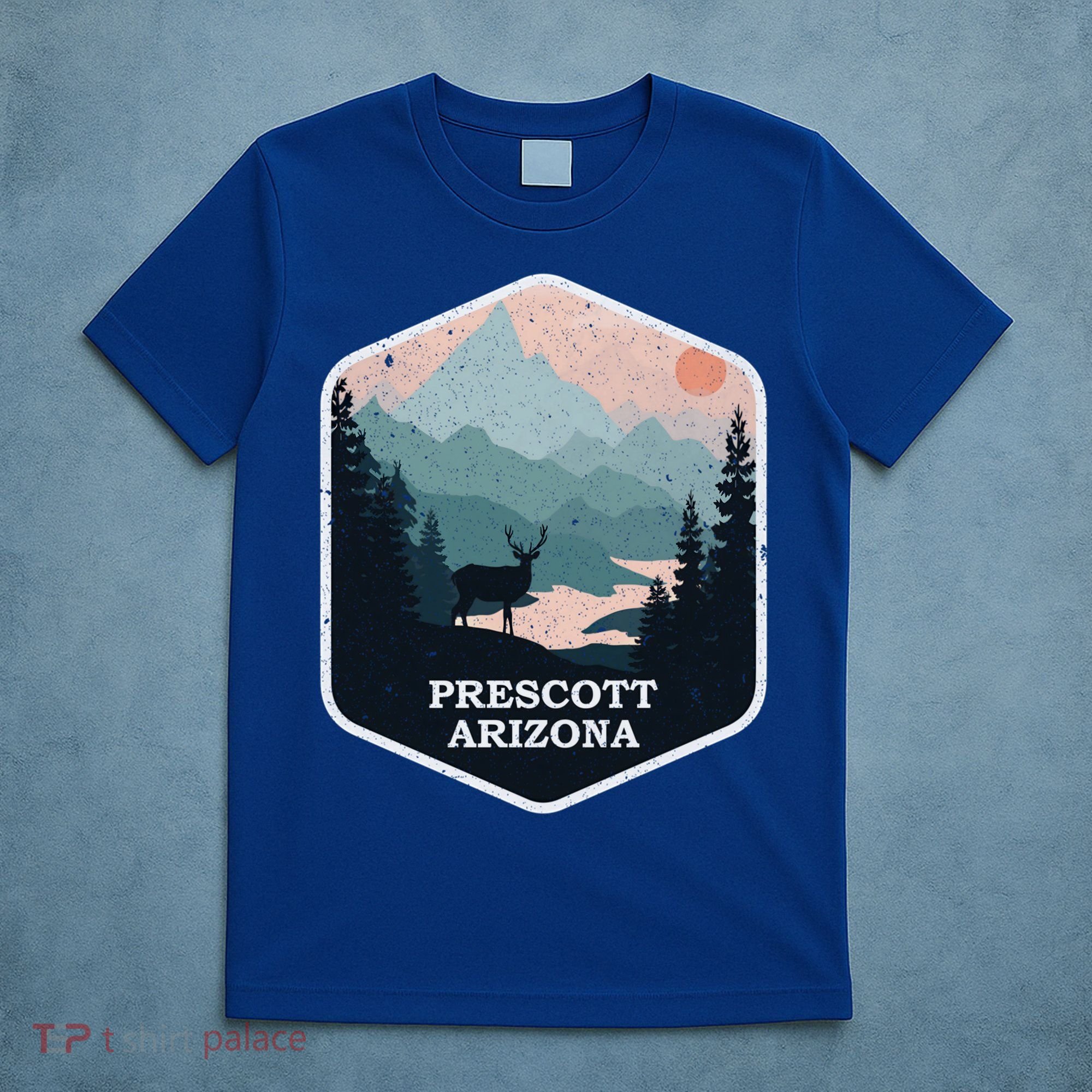 Prescott Arizona Az Vintage Mountains Hiking Souvenir Funny Gift T-Shirt