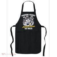 Penguins Against Authoritarian Ice Holes Funny Penguin Apron thumb 0