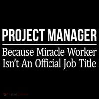 Project Ager Because Miracle Worker Isn't Job Title Gift Cute Gift Women's Hoodie thumb 2