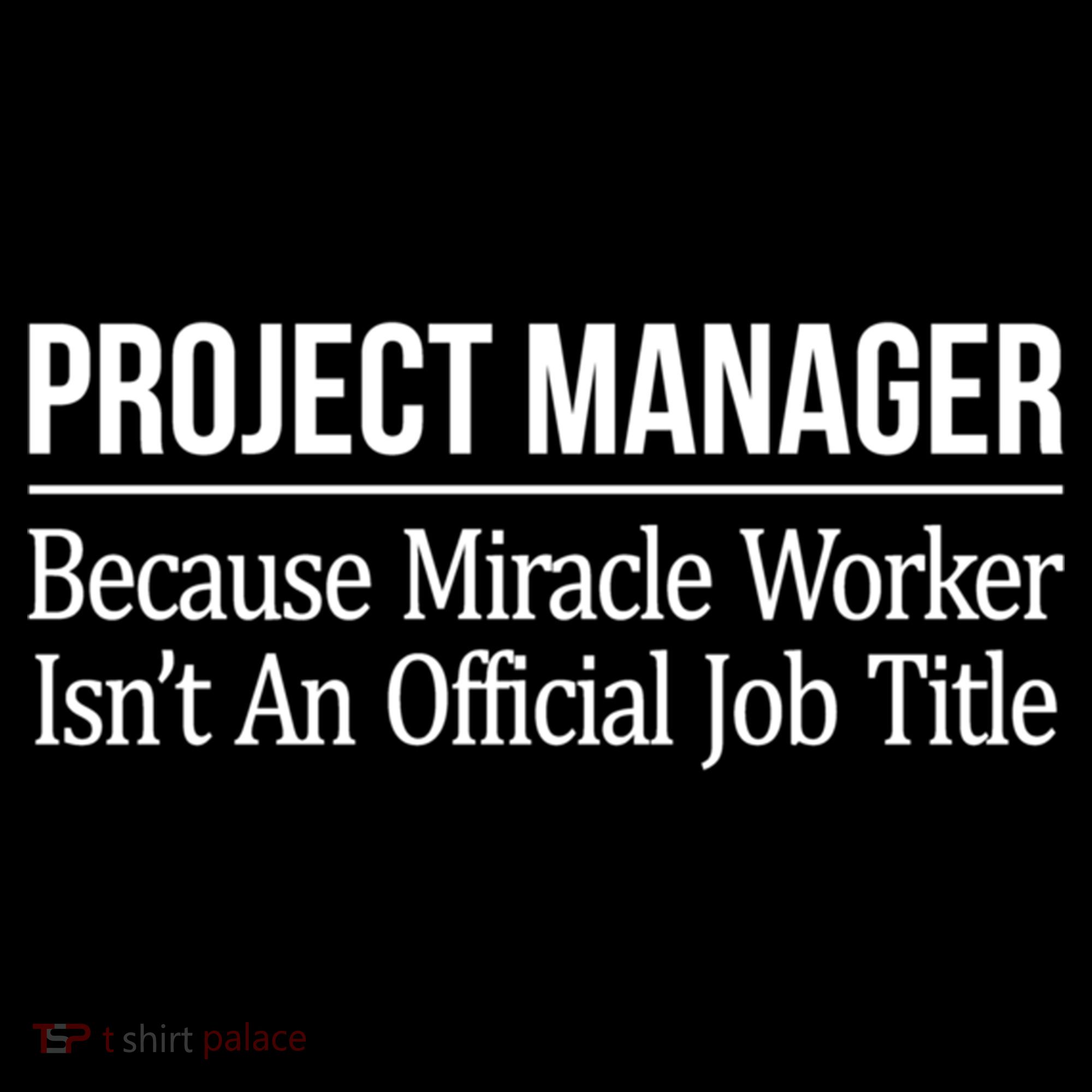 Project Ager Because Miracle Worker Isn't Job Title Gift Cute Gift Women's Hoodie