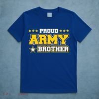 Proud Army Brother Gift Us Military Brother Family T-Shirt thumb 5