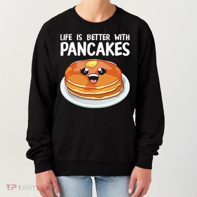 Pancakes Art Brunch Breakfast Pancake Maker Women's Sweatshirt