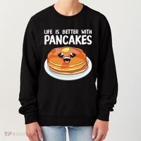 Pancakes Art Brunch Breakfast Pancake Maker Women's Sweatshirt thumb 0