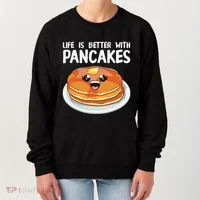 Pancakes Art Brunch Breakfast Pancake Maker Women's Sweatshirt thumb 0