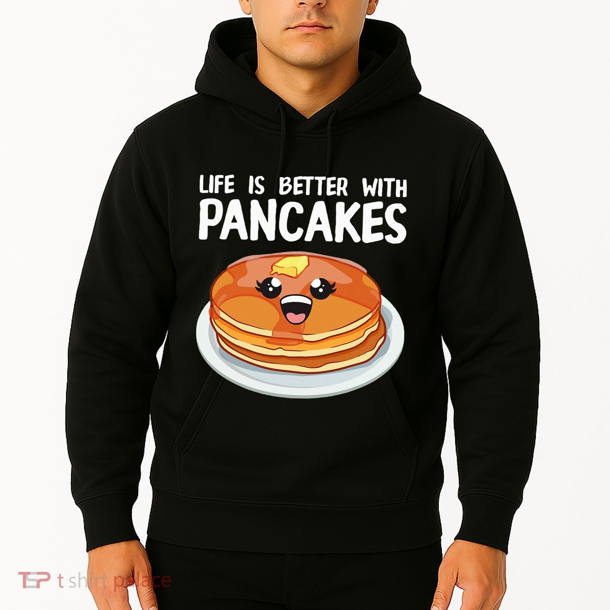 Pancakes Art Brunch Breakfast Pancake Maker Hoodie