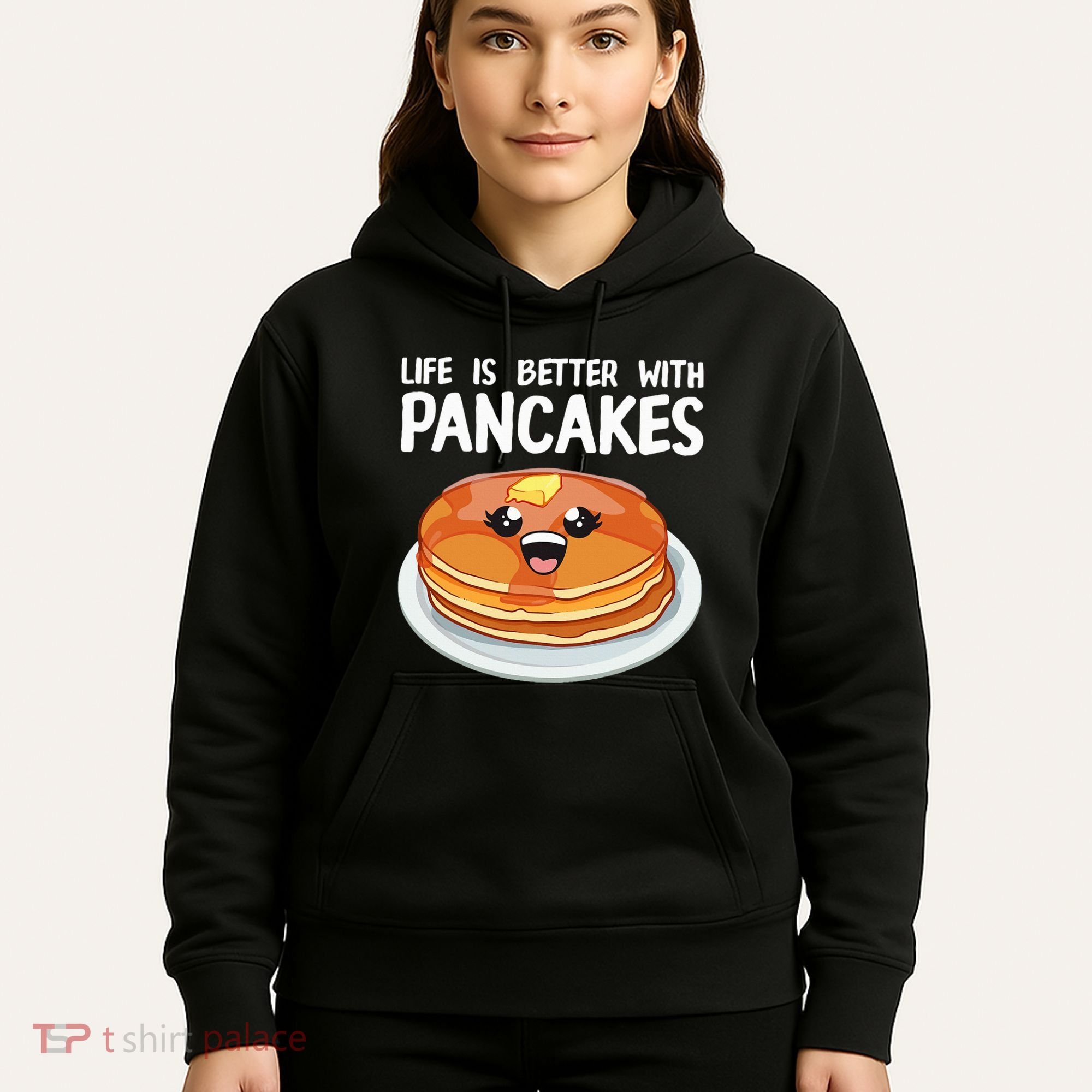 Pancakes Art Brunch Breakfast Pancake Maker Hoodie