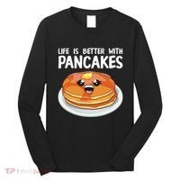 Pancakes Art Brunch Breakfast Pancake Maker Long Sleeve Shirt thumb 0