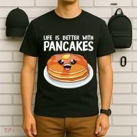 Pancakes Art Brunch Breakfast Pancake Maker T-Shirt thumb 6