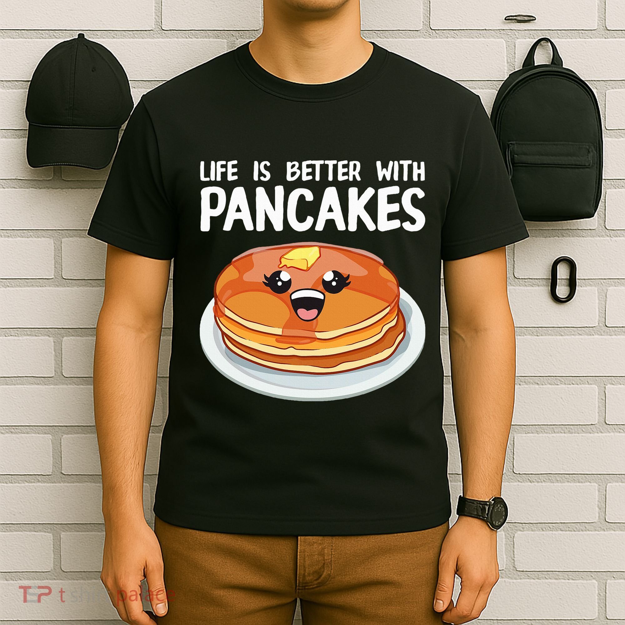 Pancakes Art Brunch Breakfast Pancake Maker T-Shirt