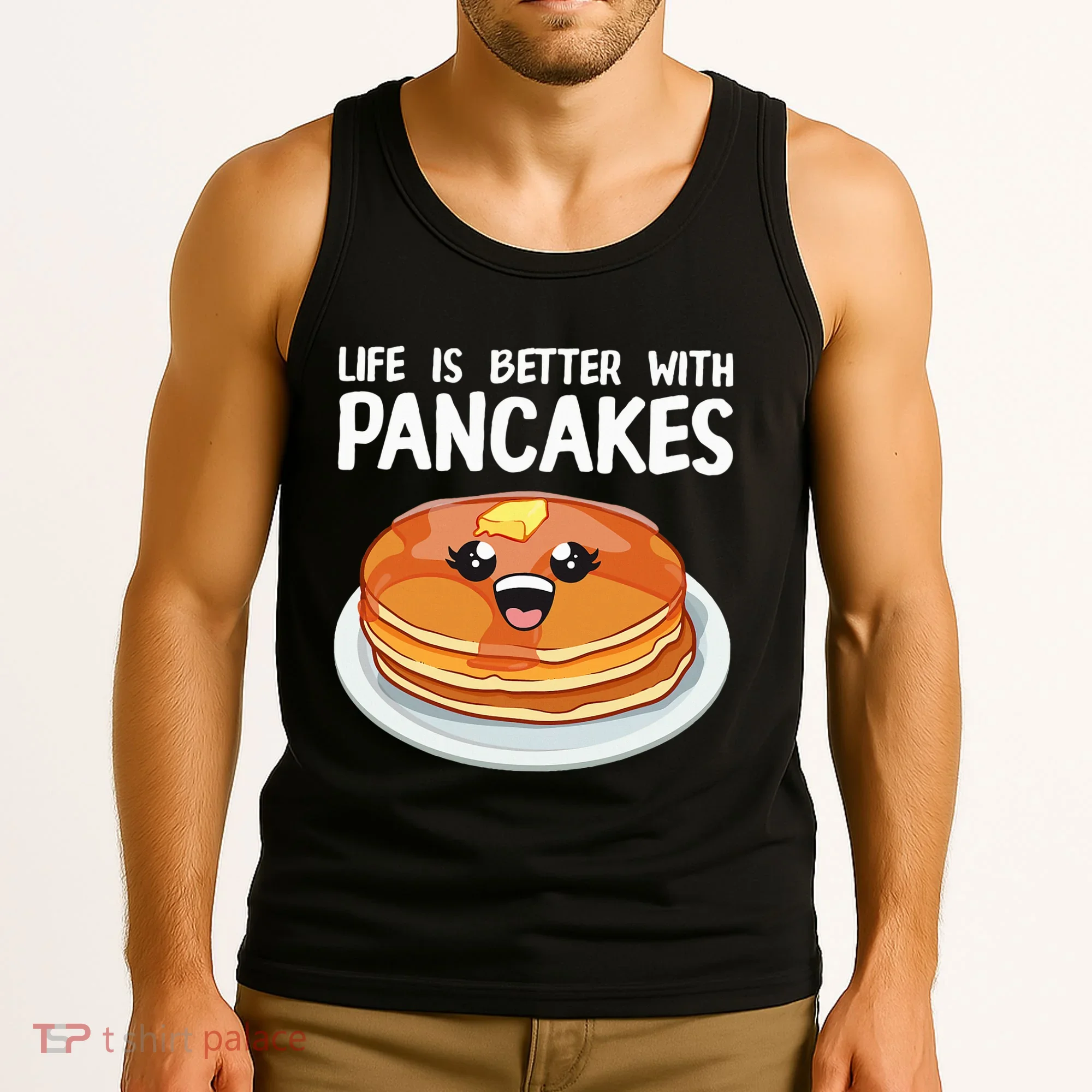 Pancakes Art Brunch Breakfast Pancake Maker Tank Top