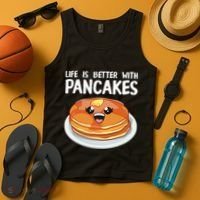 Pancakes Art Brunch Breakfast Pancake Maker Tank Top thumb 4