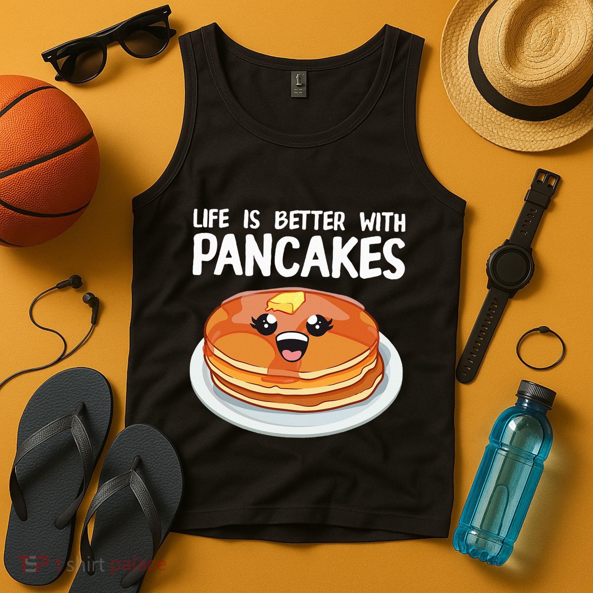 Pancakes Art Brunch Breakfast Pancake Maker Tank Top