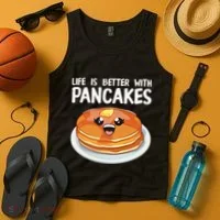 Pancakes Art Brunch Breakfast Pancake Maker Tank Top thumb 4