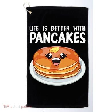 Pancakes Art Brunch Breakfast Pancake Maker Golf Towel