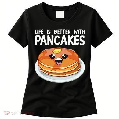 Pancakes Art Brunch Breakfast Pancake Maker Women's T-Shirt