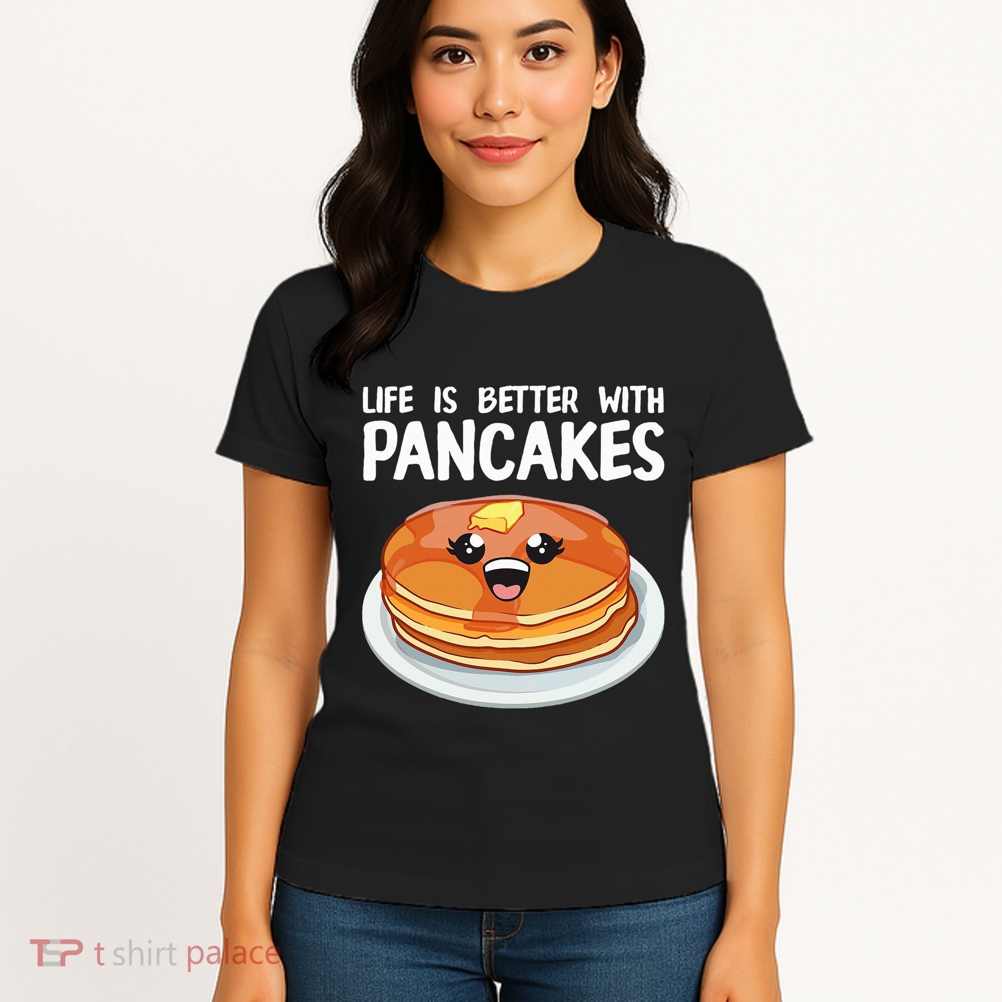 Pancakes Art Brunch Breakfast Pancake Maker Women's T-Shirt