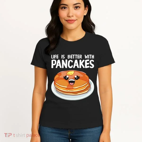 Pancakes Art Brunch Breakfast Pancake Maker Women's T-Shirt