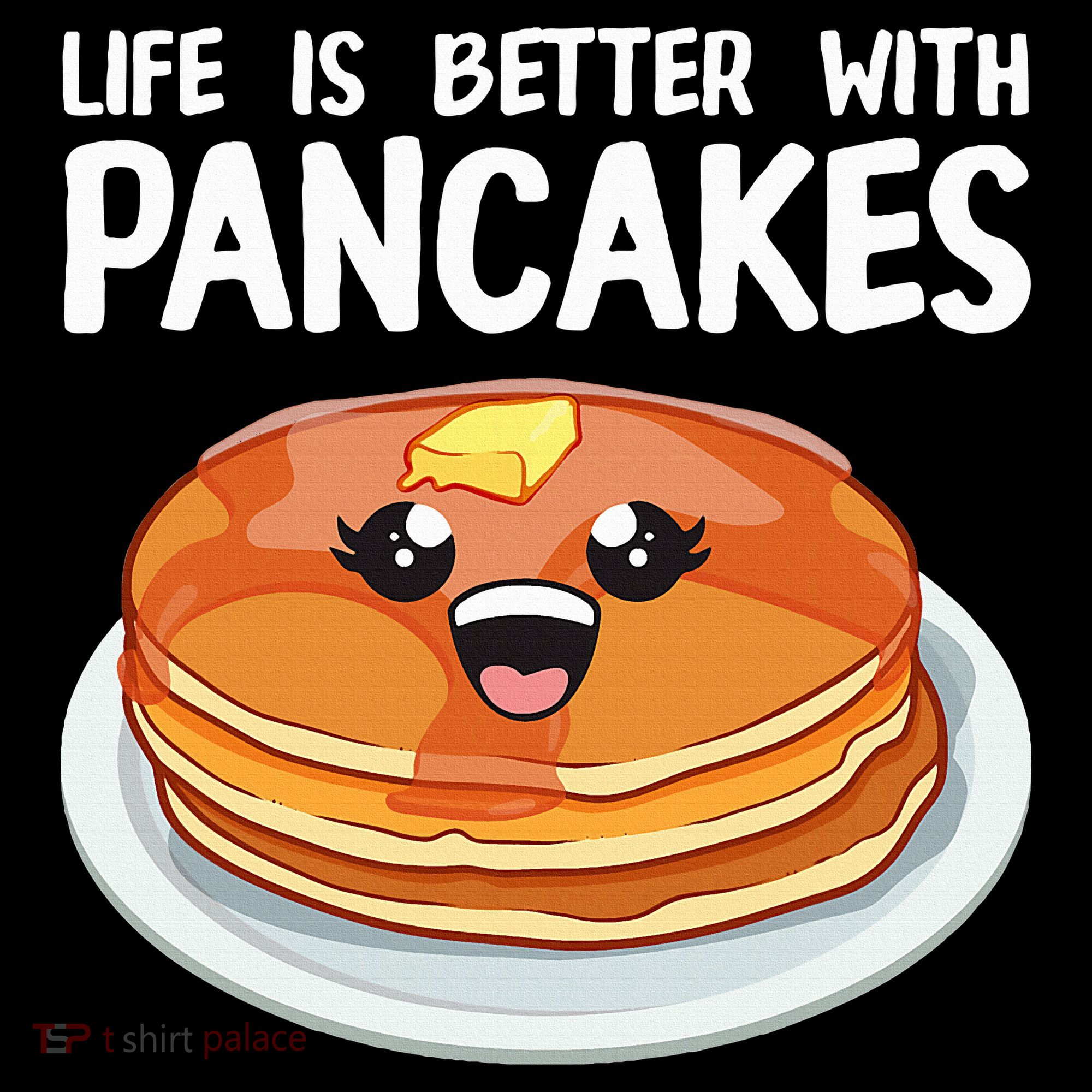 Pancakes Art Brunch Breakfast Pancake Maker Women's T-Shirt