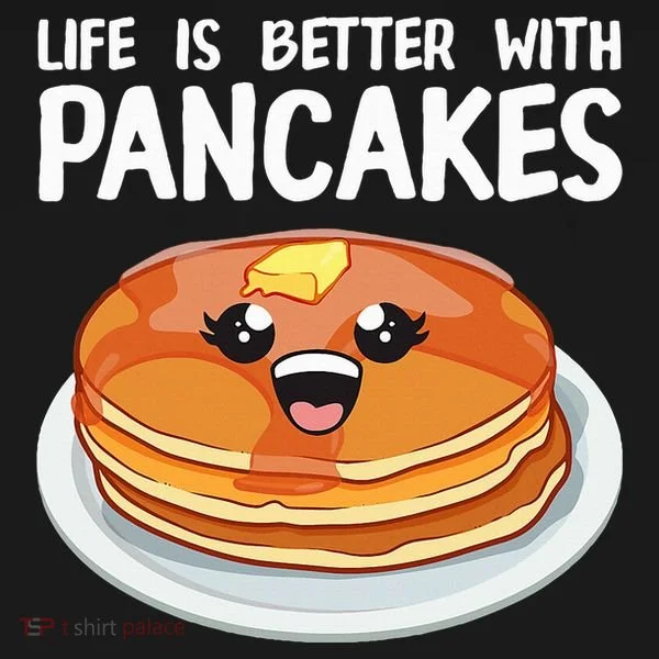 Pancakes Art Brunch Breakfast Pancake Maker Women's T-Shirt