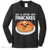 Pancakes Art Brunch Breakfast Pancake Maker Kids Long Sleeve Shirt thumb 0