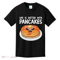 Pancakes Art Brunch Breakfast Pancake Maker Kids T-Shirt thumb 0