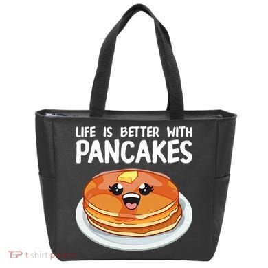 Pancakes Art Brunch Breakfast Pancake Maker Tote Bag