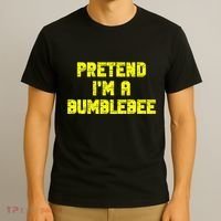 Pretend A Bumblebee Party Halloween Costume  T-Shirt thumb 3