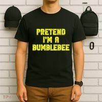Pretend A Bumblebee Party Halloween Costume  T-Shirt thumb 6