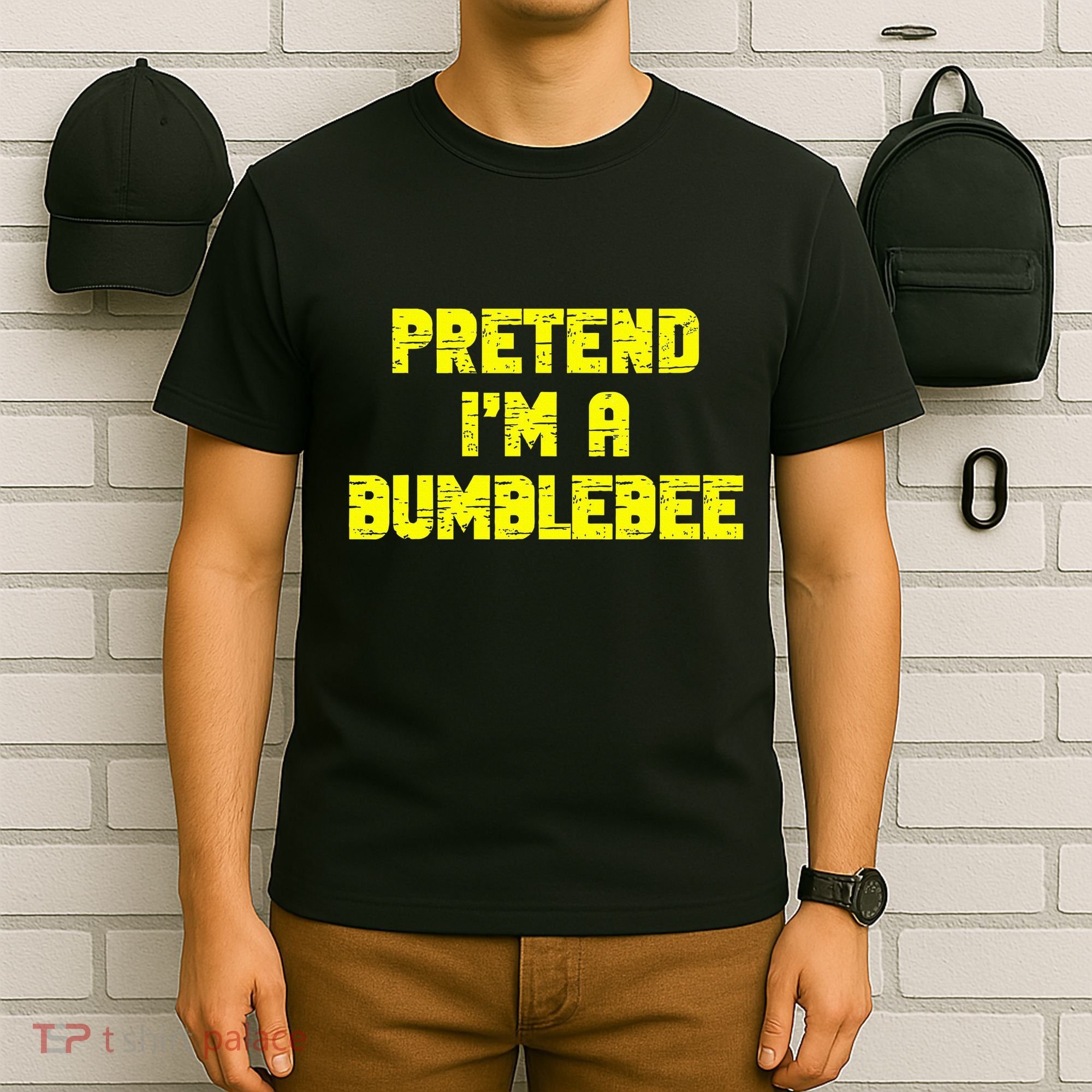 Pretend A Bumblebee Party Halloween Costume  T-Shirt