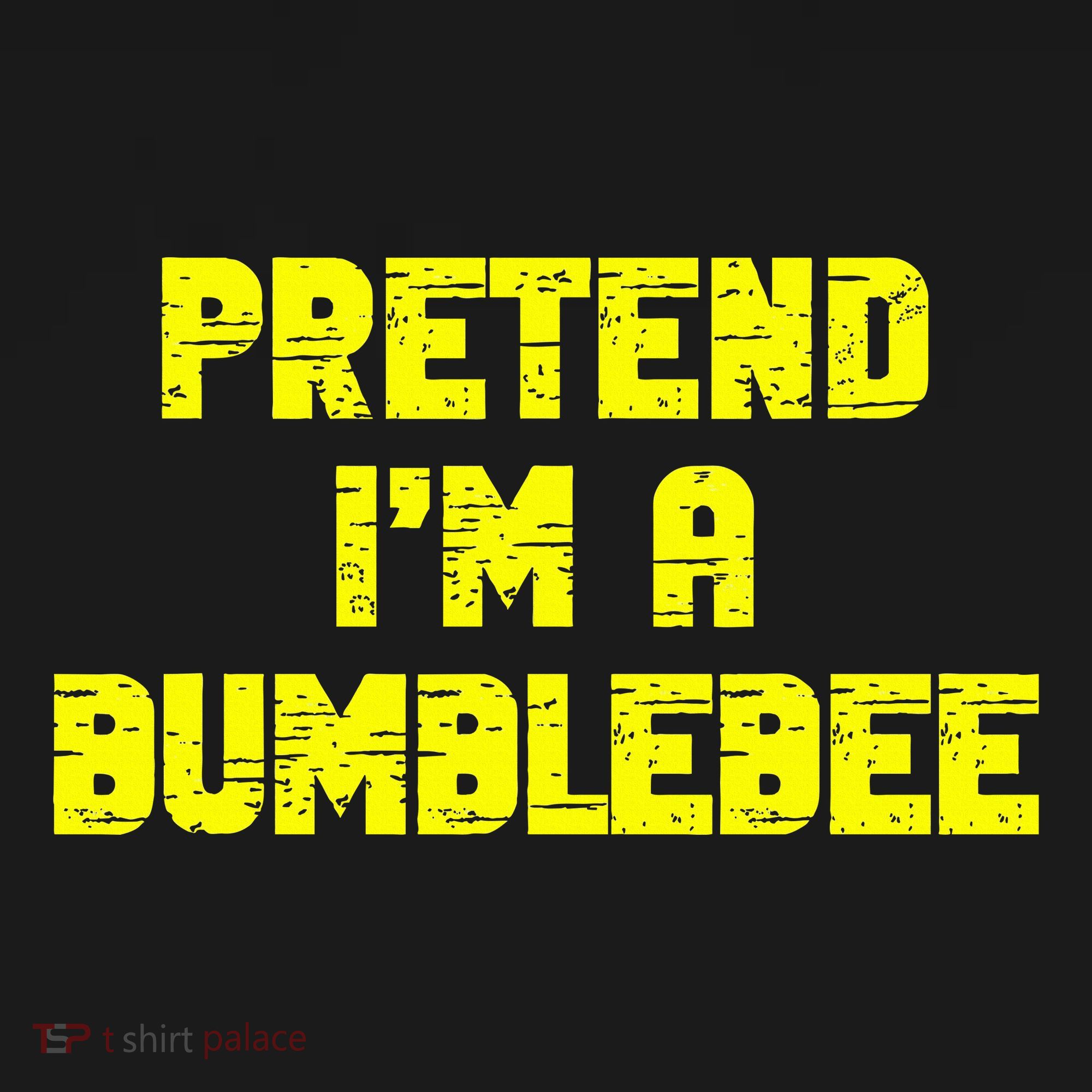 Pretend A Bumblebee Party Halloween Costume  T-Shirt
