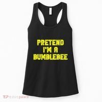 Pretend A Bumblebee Party Halloween Costume  Women's Tank Top thumb 0