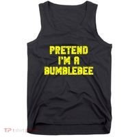 Pretend A Bumblebee Party Halloween Costume  Tank Top thumb 0