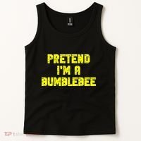 Pretend A Bumblebee Party Halloween Costume  Tank Top thumb 2