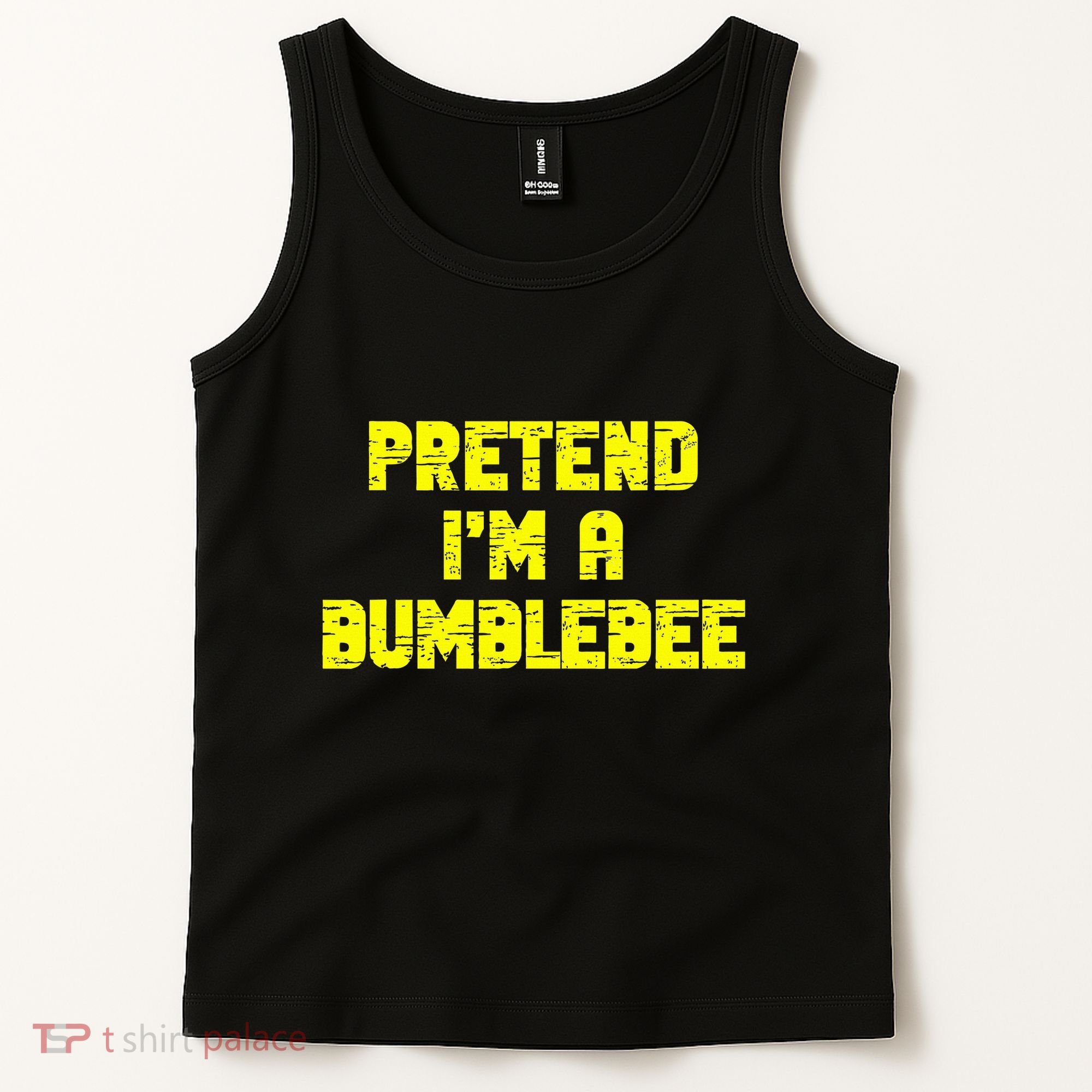 Pretend A Bumblebee Party Halloween Costume  Tank Top