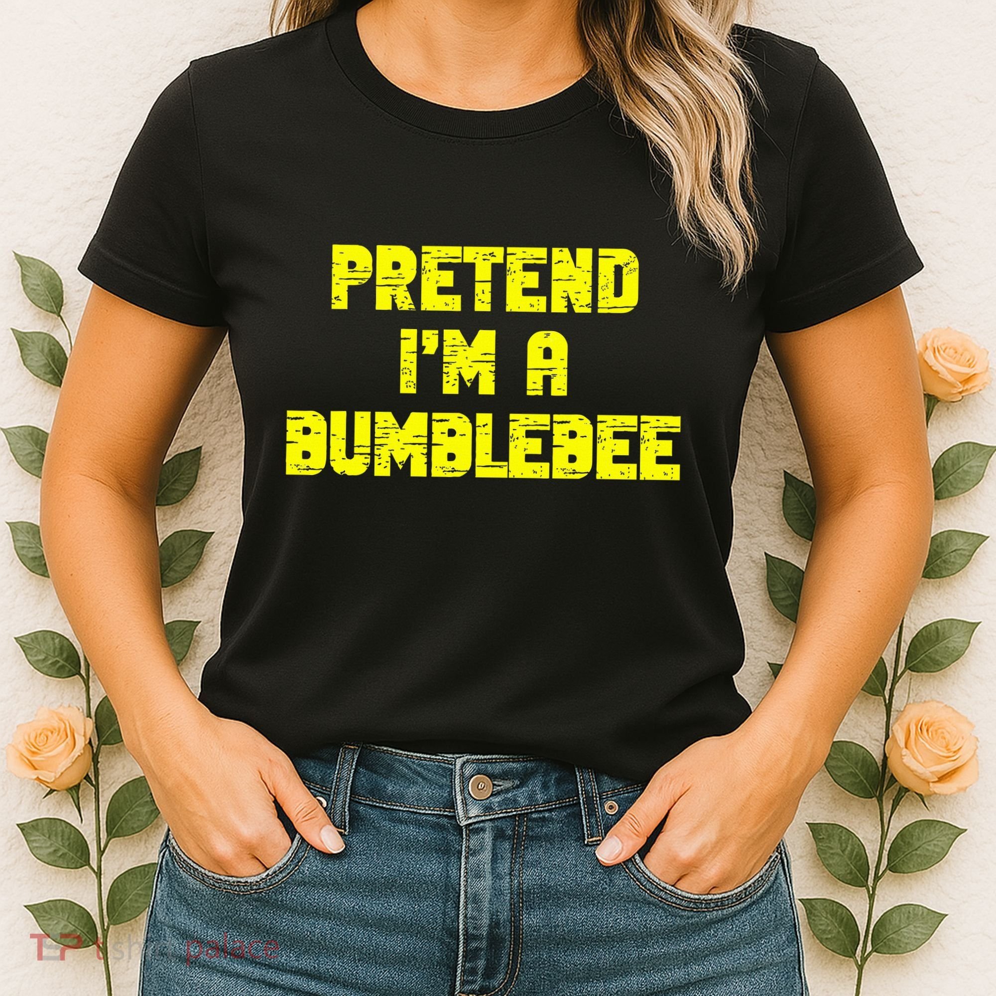 Pretend A Bumblebee Party Halloween Costume  Women's T-Shirt