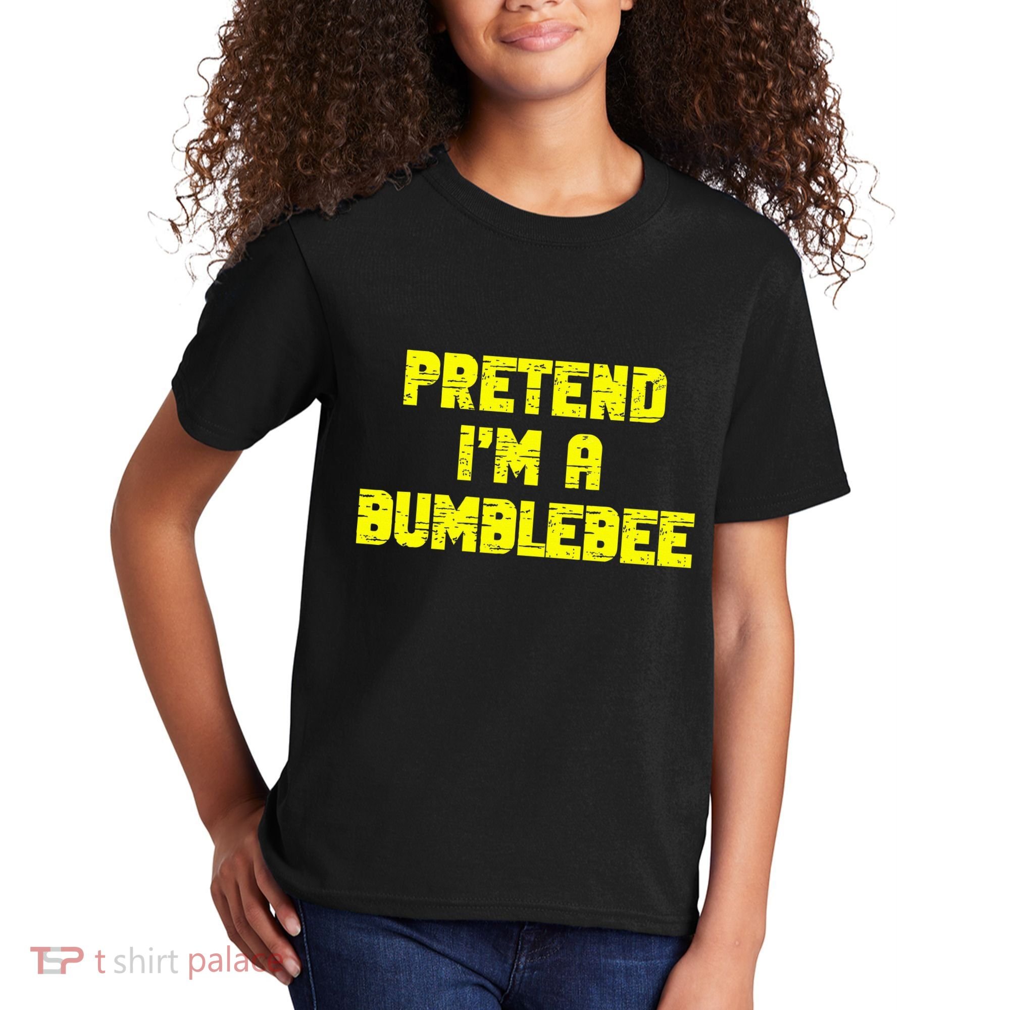 Pretend A Bumblebee Party Halloween Costume  Kids T-Shirt
