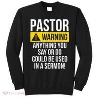 Pastor Appreciation Best Priest Christian Jesus God Bible Sweatshirt thumb 0