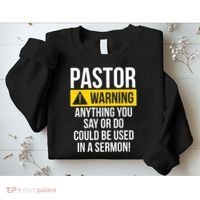 Pastor Appreciation Best Priest Christian Jesus God Bible Sweatshirt thumb 2