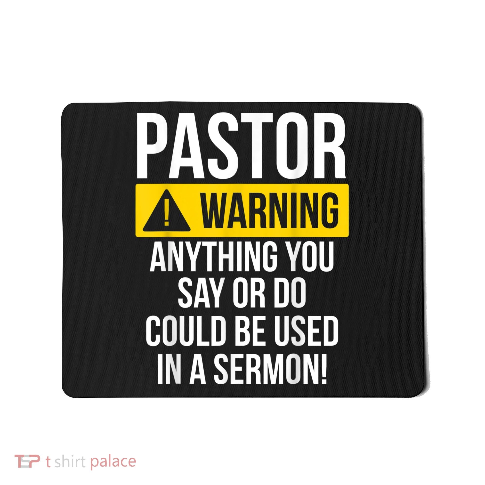 Pastor Appreciation Best Priest Christian Jesus God Bible Mousepad